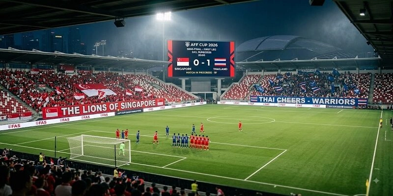 Soi kèo Singapore vs Thái Lan 20h00, 15/08/2026 AFF Cup 2026